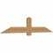 Ekena Millwork Eugene Smooth Timber Gable Bracket, Western Red Cedar, 72"W x 15"H x 1 1/2"D x 5 1/2"F, 5/12 Pitch GBW072X15X0206EUG00SWR - alternate 5